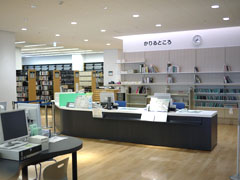 会津図書館カウンター 2F